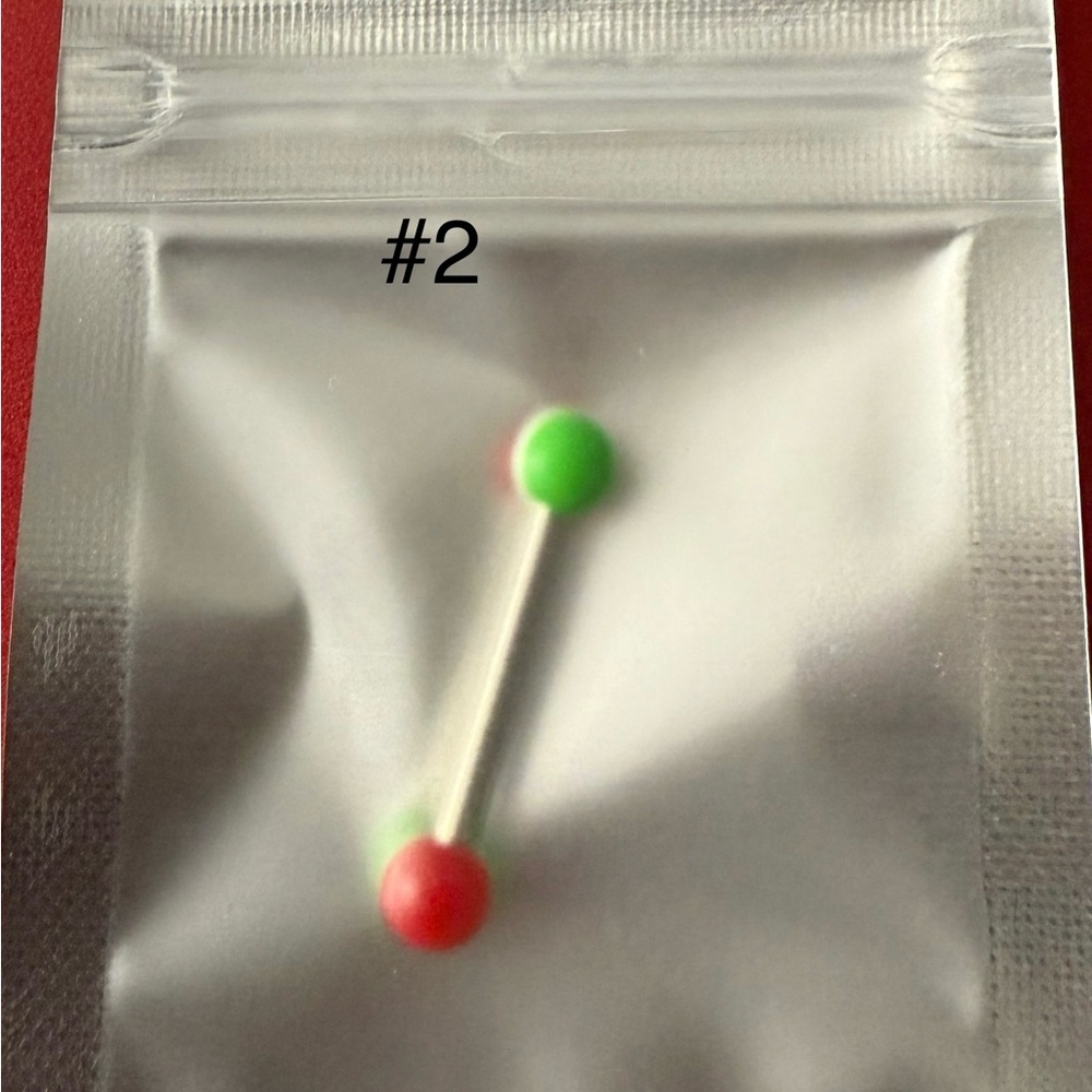 Colorful Barbell Piercing Buyers Choice - Picture 3 of 13